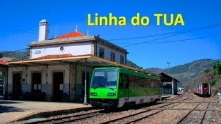 preview picture of video 'De comboio pela Linha do Tua e Vale do Tua'