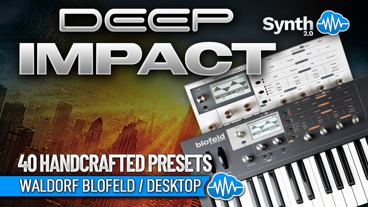 SCL568 - Monster Pack V6 - Waldorf Blofeld / Desktop ( 1000+ presets ) - Video Preview 25