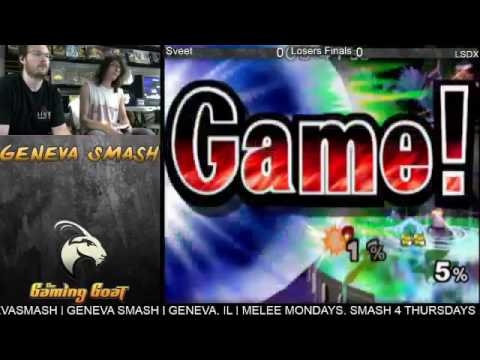 Geneva Smash 40 -Sveet (Sheik) Vs. LSDX (Roy) SSBM Loser's Finals