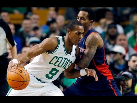 Rajon Rondo 11 points,18 assists,0 turnovers vs Detroit Pistons 3/9/2014 - Full Highlights - [HD]
