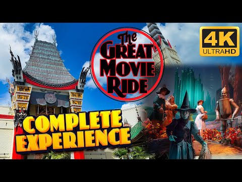 The Great Movie Ride: The Complete Experience | Disney's Hollywood Studios (4K Upscale)