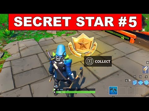 SEASON 9 WEEK 5 SECRET BATTLE STAR LOCATION GUIDE !- Find the Secret Battle Star in Loading Screen 5