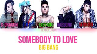 BIGBANG - &#39;Somebody To Love&#39; (Color Coded Lyrics/Han/Rom/Eng)