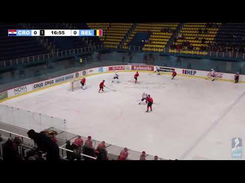 2019 IIHF World Championship | U20 | Division II Group B | Croatia vs. Belgium | Full Game