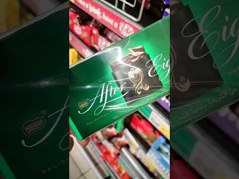 after Eight minty darkchocolate #mintchocolate #shortfeed #chocolate #viralfood #food #uae #ytshorts
