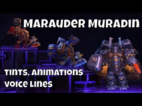 Marauder Muradin - skins, animations, jokes