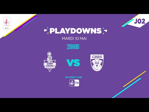 LIVE LFB | Saint-Amand - Charnay | Playdowns J2