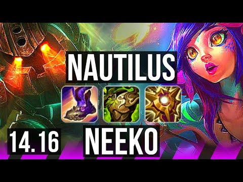 NAUTILUS & Lux vs NEEKO & Ezreal (SUP) | Rank 6 Nautilus, 6/2/15 | NA Challenger | 14.16