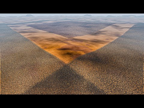 ROMAN ARCHERS SURROUNDED BY 1 MILLION FOOTMEN - Ultimate Epic Battle Simulator 2 UEBS 2