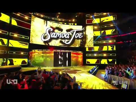 Samoa Joe Returns To Raw -- Massive JOE Chants