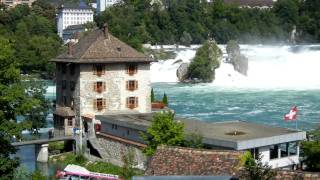 preview picture of video 'Switzerland Zurich Rhein waterfalls'