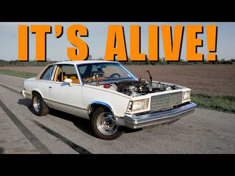 IT LIVES! TWIN TURBO Malibu RUNS AND DRIVES For The First Time!