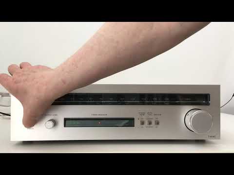 ONKYO T-4040 Tuner (1980) Function demo [#2882]
