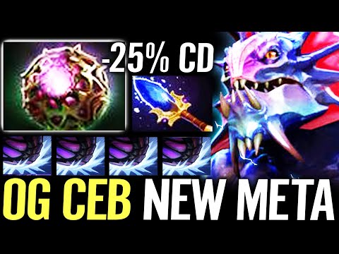 🔥 OLD G CEB Slardar Octarine NEW META — Aghanim -25% CD Stun 100% World Best Offlane Dota 2 Pro