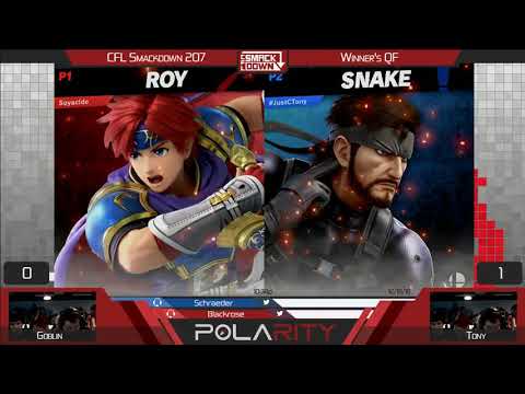 CFL Smackdown 207 Ultimate - Goblin (Roy) vs Tony (Snake) - Winners Quarters