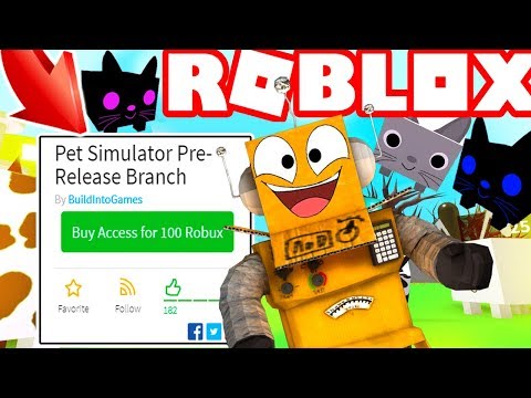 СИМУЛЯТОР ПИТОМЦЕВ ПЛАТНЫЙ СЕРВЕР НА КОТОРОМ ЧТО ТО БУДЕТ ROBLOX PET SIMULATOR