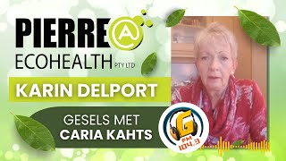 Karin Delport gesels met Caria Kahts by GoldFM