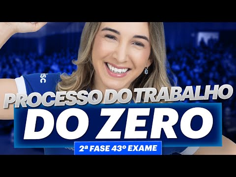 Aula Inaugural DIREITO DO TRABALHO ✍️ |  2ª Fase 43º Exame