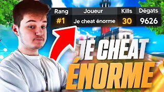 Je cheat ÉNORME ! ( C'est une vanne )