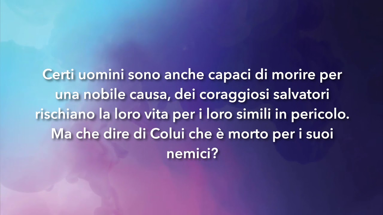 Meditazione Calendario"Parole di Vita" del 9 novembre 2019