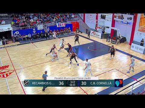 [Basketball] LEB Plata -  Recambios Gaudí C.B. Mollet VS C.B. Cornellà