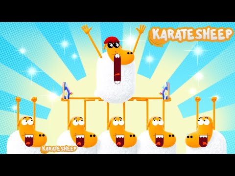 Karate Sheep - Track and Field Puppy Troubles Fancy New Toy S1E6 Part 1  @KarateSheep @netflixanime