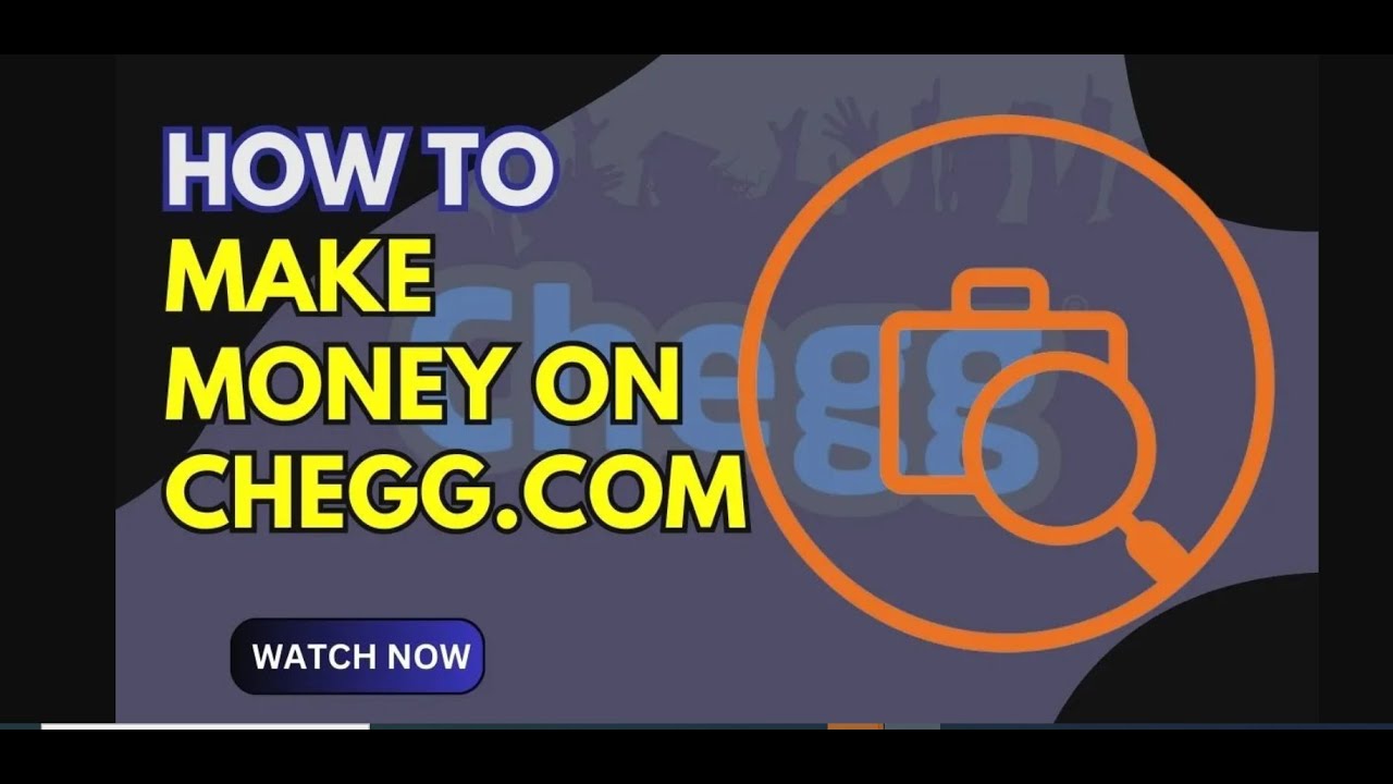 How to Make Money on Chegg.com || Earn Money Online ||