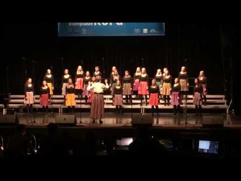 Üle-eestiline neidudekoor LEELO- Riia Koorimängudel 2017