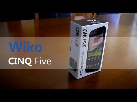 Unboxing Wiko CINK Five Android Smartphone