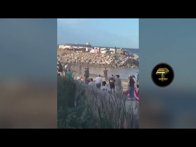 Ceuta se harta y se enfrenta a los invasores