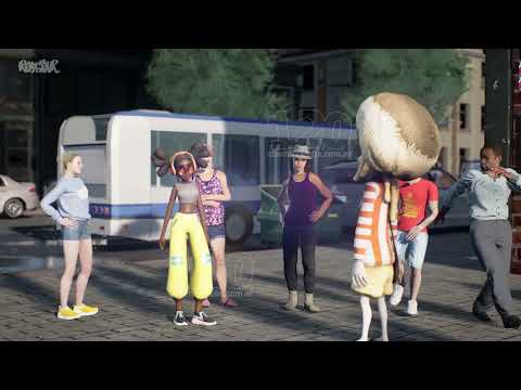 Promotional 3D animated music video