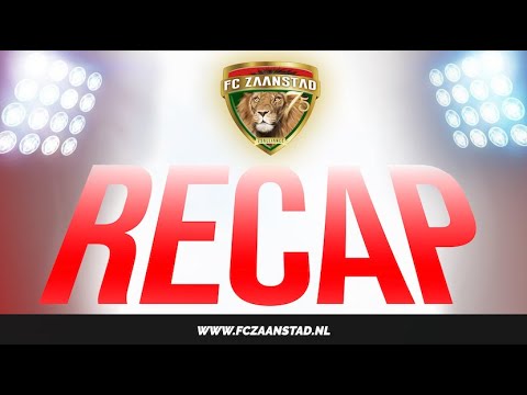 FC ZAANSTAD 1 vs Zaanstreek 1 RECAP RECAP  17NOVEMBER2023
