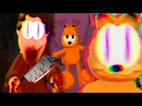 A GARFIELD HORROR GAME WITH A DISTURBING SECRET.. - The Last Monday (Full Game)