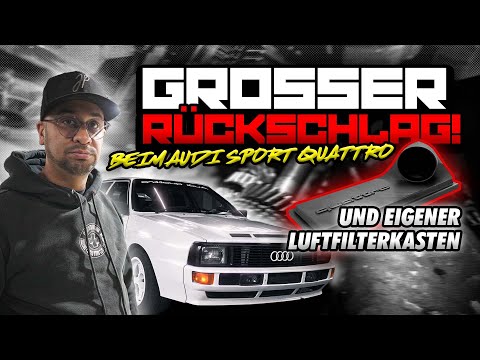 JP Performance - Großer Rückschlag & unser eigener Luftfilterkasten | Audi Sport Quattro