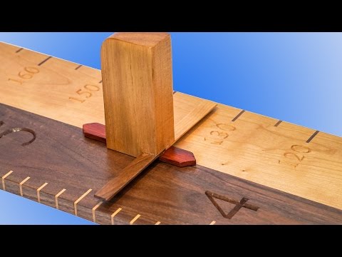 DIY Growth Chart with Hand Carved Numbers