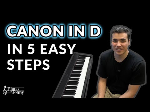 Play Canon in D in 5 Easy Steps
