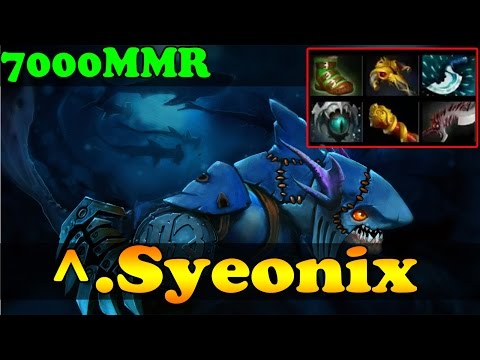Dota 2 - ^.Syeonix 7000 MMR Plays Slark Vol 1 - Ranked Match Gameplay!