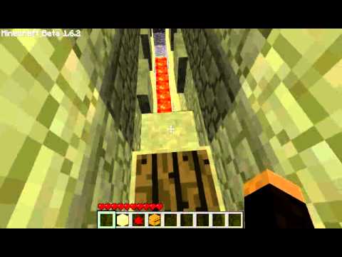 As2piK - Minecraft - Hatch trap. Alone in the pyramid... First trapdoor use