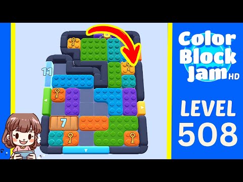 Color Block Jam Level 508 Guide