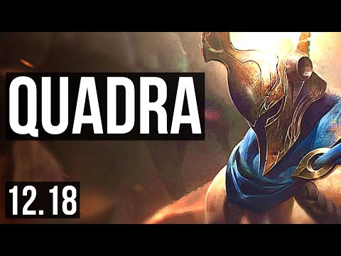 PANTHEON vs HECARIM (JNG) | Quadra, 67% winrate, Legendary, 25/7/10 | EUW Master | 12.18
