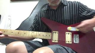 Video thumbnail for Hondo Deluxe Series 780 Explorer Electric Guitar by johnnyangel69