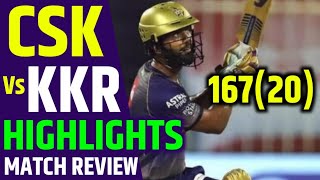 KKR Vs CSK Full Match highlights | csk vs kkr | kolkata knight riders vs chennai super kings match