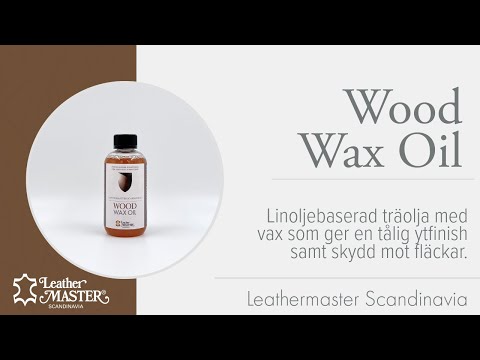Möbelvård Leather Master Vaxolja Skydd & Finish för Trä 250ml