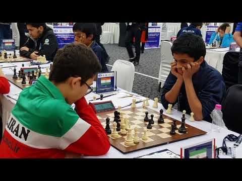 Nihal Sarin's thrilling mating attack to beat 2479 Iranian opponent