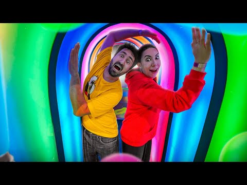 ESSE PARQUE É UM VIDEOGAME NA VIDA REAL | Gabriel e Shirley 2.0