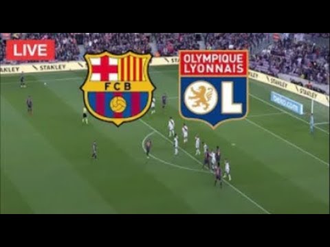 Barcelona vs Lyon Live Stream (Champions League ) EN VIVO Live  🔴