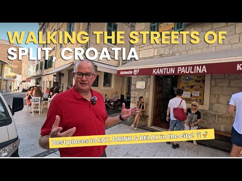 Split, Croatia 🇭🇷 in the summer time | Where to EAT, DRINK & RELAX in the Old town!