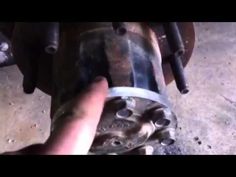 Dual wheel spacer.