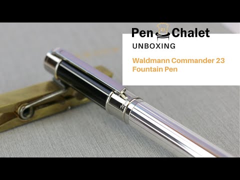 Looking for a German Engineered Pen? Unboxing the Waldmann Commander 23!