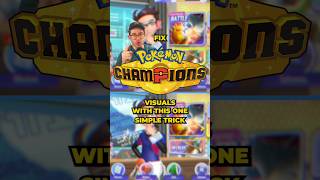 Fix Pokemon Champions visuals with THIS trick!
